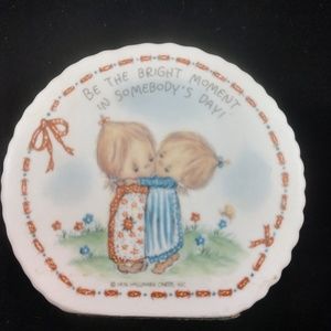 🦚Vintage Betsey Clark single candle holder 1976